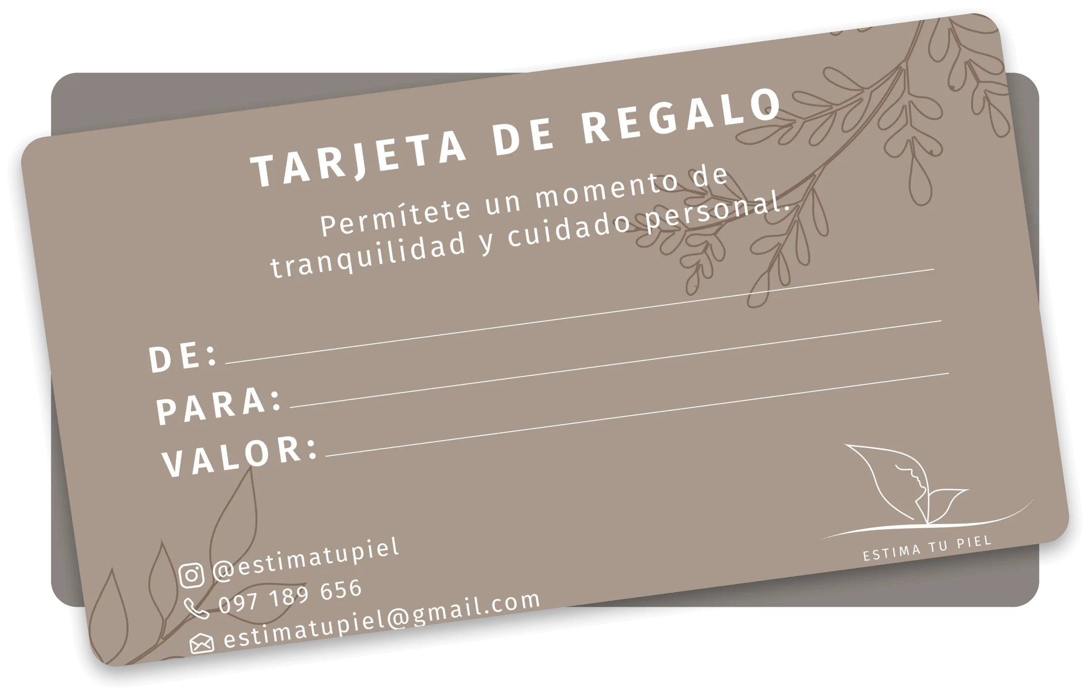 Tarjetas de regalo